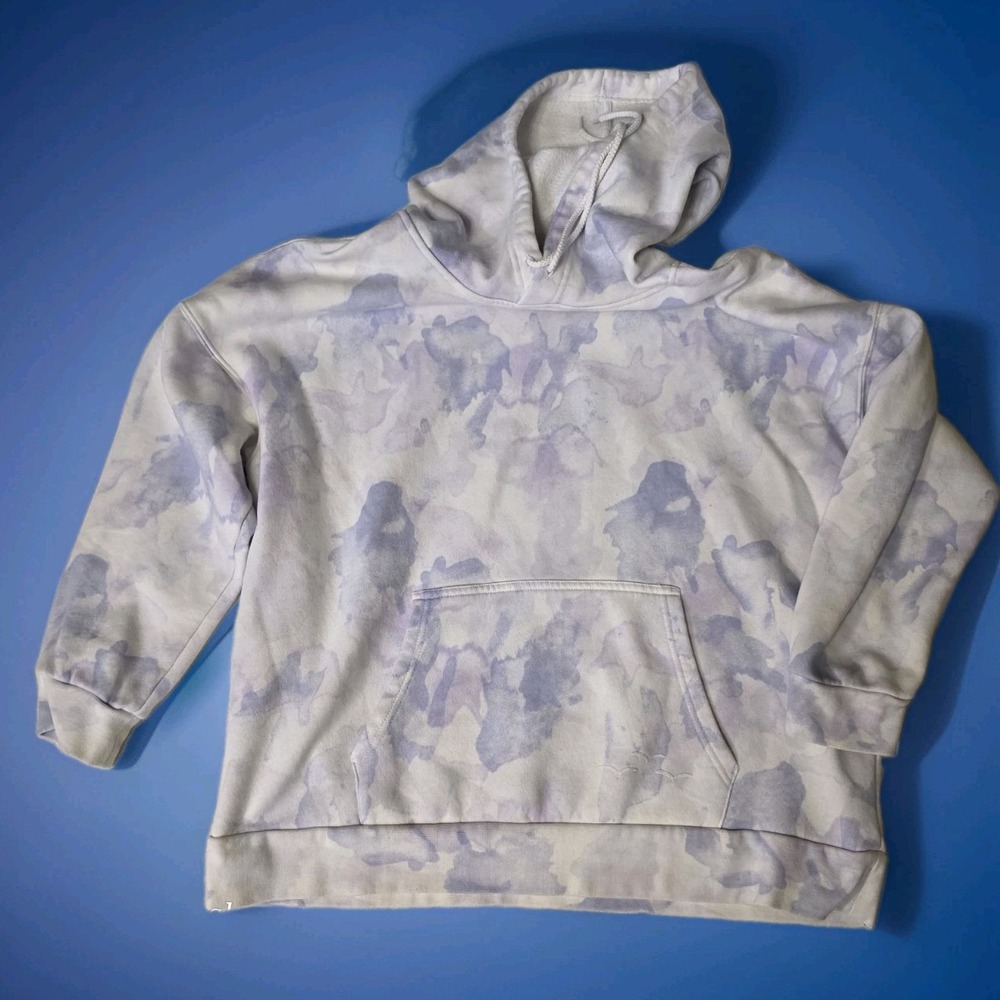 Lazy Pants Hooded Sweatshirt Women's Size Large Tie Dyed Hoodie Sweatshirt